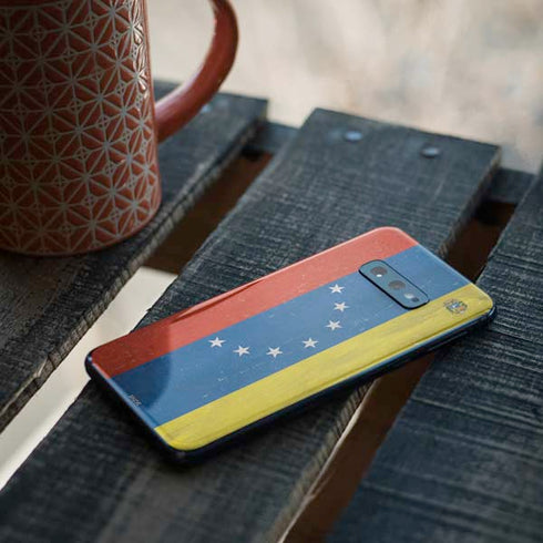 Venezuela Flag Distressed Galaxy S10e Skin